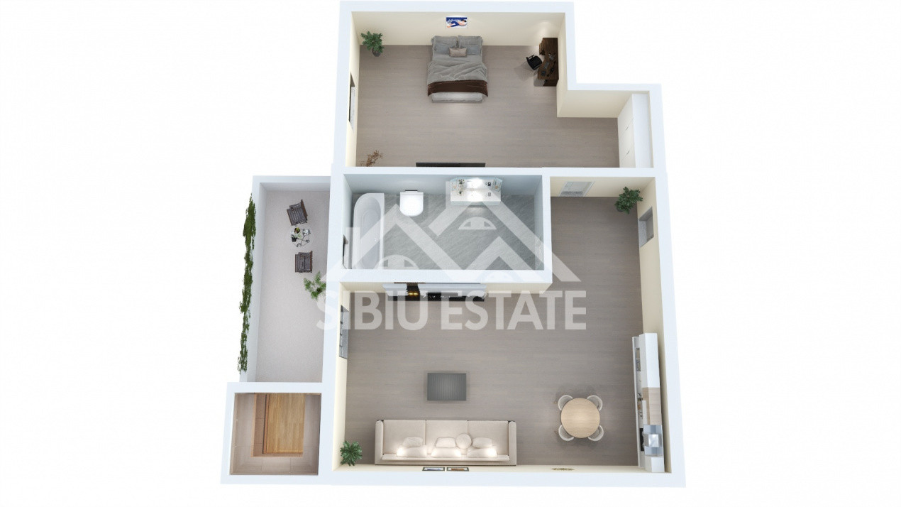 Apartament 2 camere – Zona Lacul lui Binder