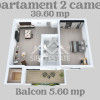 Apartament 2 camere 39,6 mp – Zona Lacul lui Binder