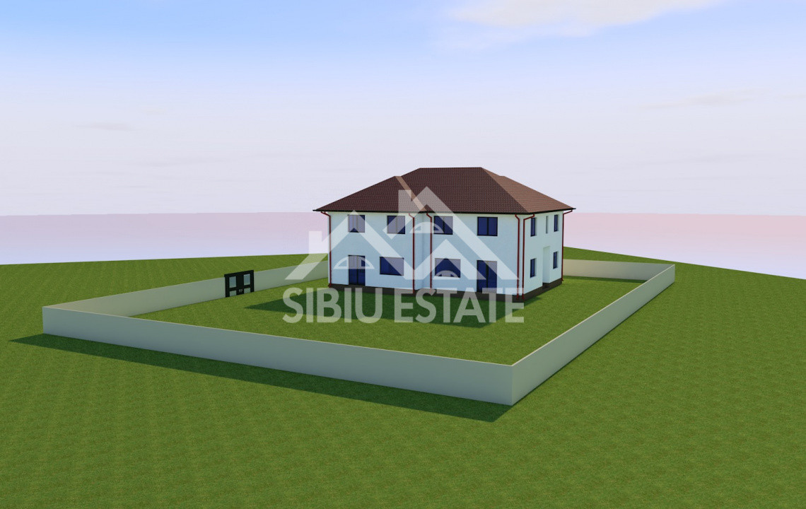  Duplex modern în construcție – Str. Bradului, Șelimbăr
