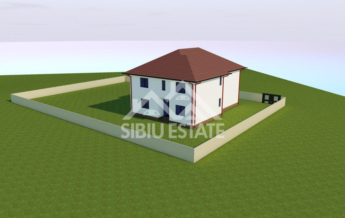  Duplex modern în construcție – Str. Bradului, Șelimbăr