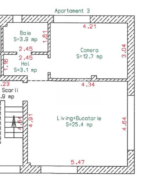 Apartament modern cu 2 camere, Selimbar, Comision 0
