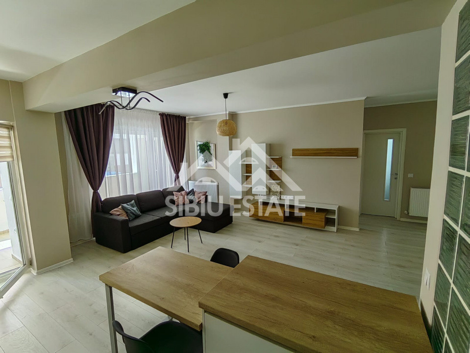 Aprtament 3 camere terasa mare 12 mp inchisa Ciresica loc parcare 