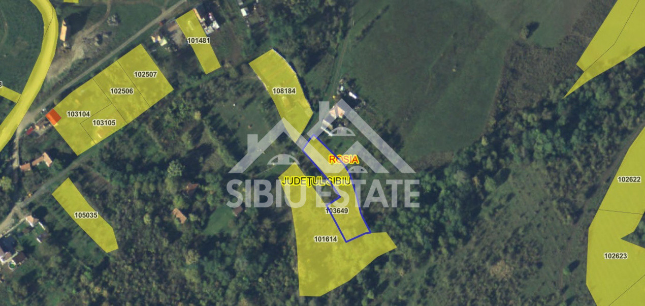 Teren constructii casa/cabana 2000 mp Valea Hrtibaciului Nucet 